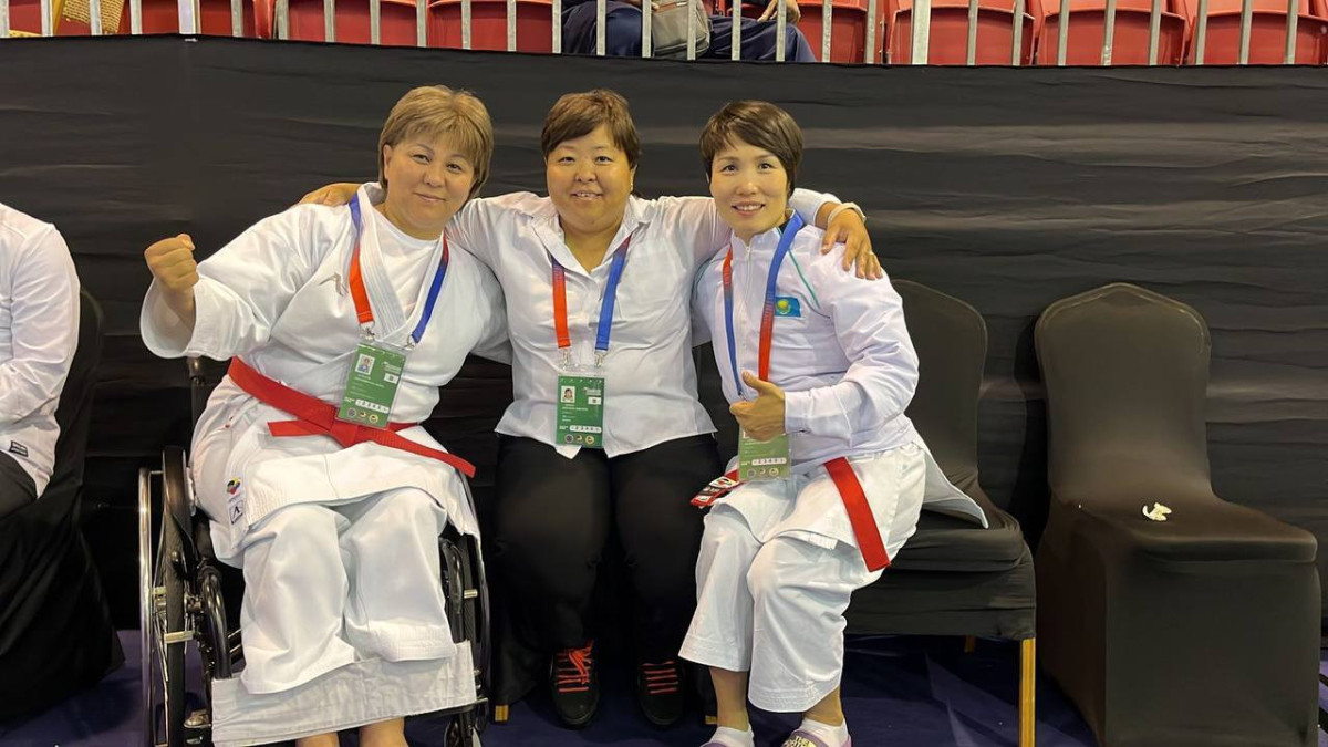 Казахстанские спортсмены завоевали четыре медали на чемпионате Азии по пара каратэ