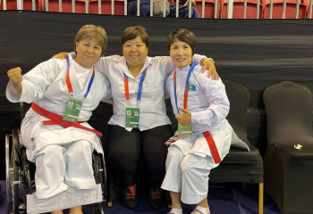 Казахстанские спортсмены завоевали четыре медали на чемпионате Азии по пара каратэ