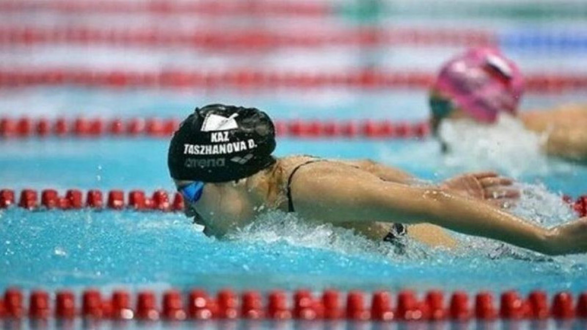 Диана Тасжанова установила рекорд Казахстана на Чемпионате мира по плаванию