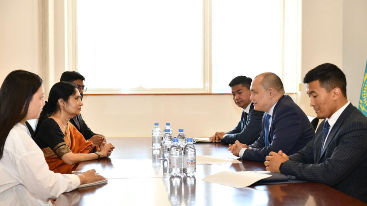Послом Республики Индия окончила дипломатическую миссию в Казахстане