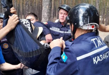 Женщину из Туркестанской области спасли Бурабайские спасатели
