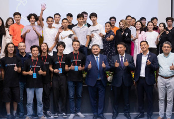 Оқушылар арасында зымыран құрастырудан алғашқы жарыс өтті