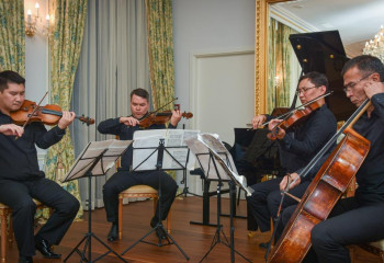 Ғазиза Жұбанова атындағы ішекті квартет Парижде өнер көрсетті