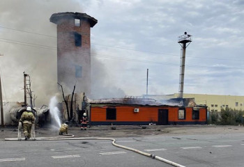 Пожар на АГЗС в Экибастузе:  возбуждено уголовное дело