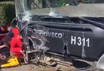 Астанада автобус жүргізушісінің жүрегі жұмыс үстінде тоқтап қалды