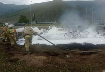 Шесть человек погибли при крушении вертолета на границе России и Казахстана