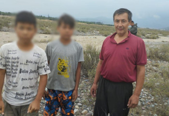 В Алматинской области спасены двое детей