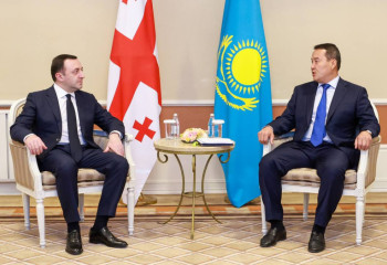 Әлихан Смайылов Грузия Премьер-министрі Ираклий Гарибашвилимен кездесті