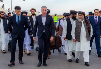 Afghan business delegation arrives in Astana