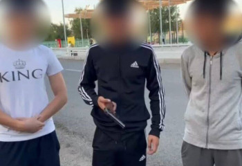 ШҚО-да полицейлер 23 жастағы тұрғыннан газды тапанша тәркіледі