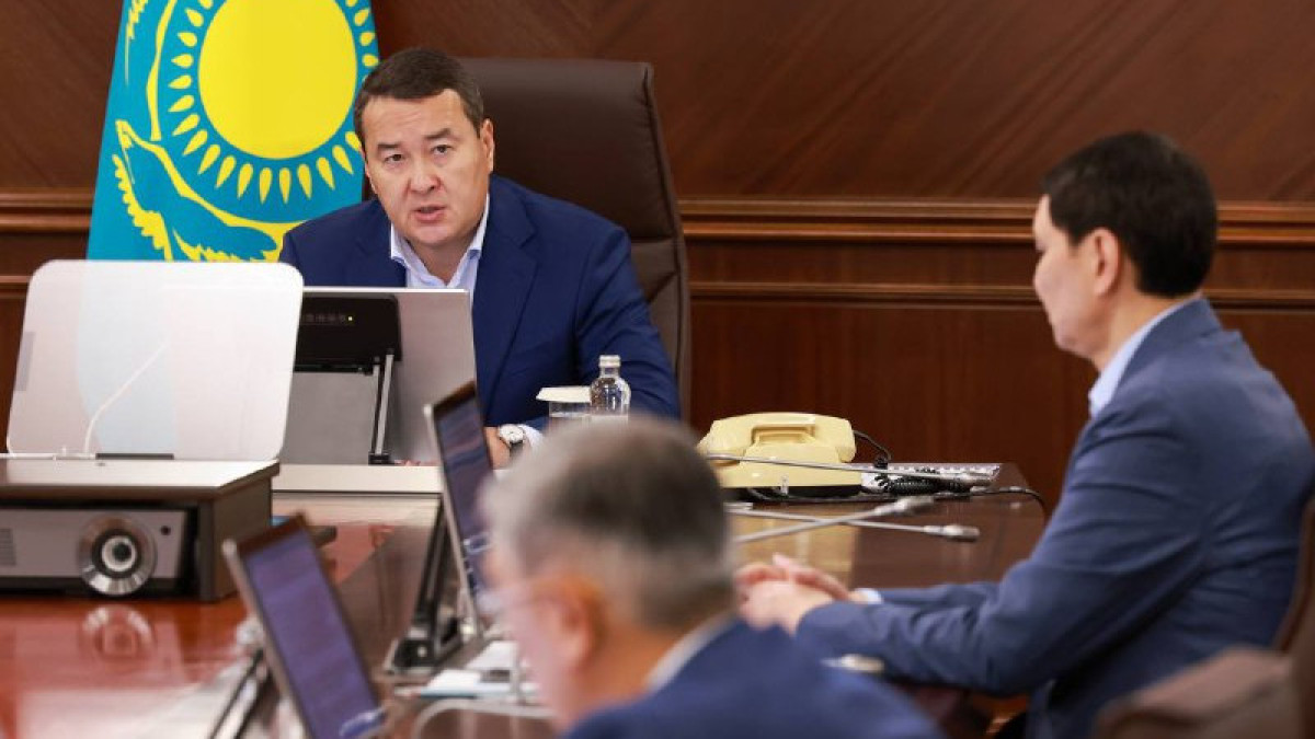 Үкімет басшысының төрағалығымен өткен кеңесте Алматыдағы тұрғын үй кешенінде болған төтенше жағдай қаралды