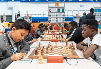 Итоги второго игрового дня чемпионата мира по шахматам среди школьных команд в Актау
