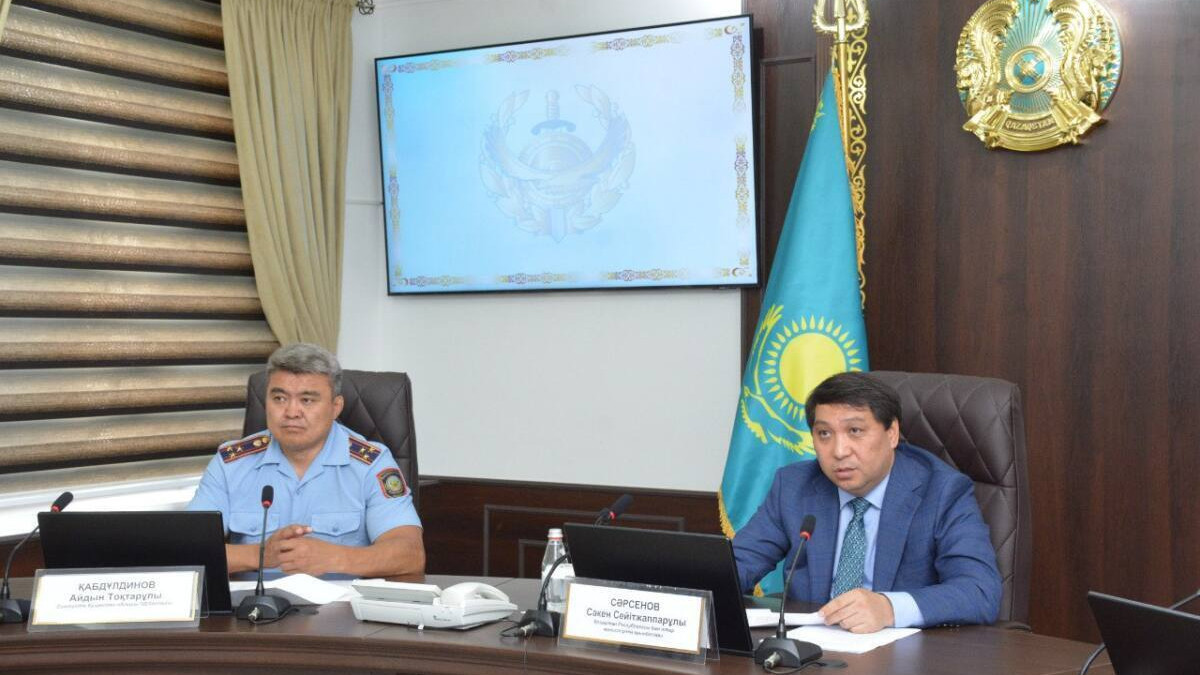 Замминистра внутренних дел обсудил цифровые проекты по обеспечению безопасности населения в Петропавловске