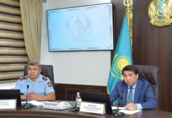 Замминистра внутренних дел обсудил цифровые проекты по обеспечению безопасности населения в Петропавловске