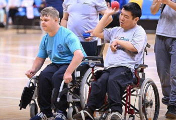 Казахстанские спортсмены по бочча впервые участвуют в международных соревнованиях