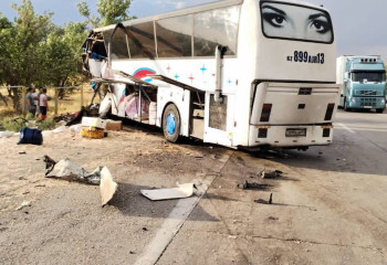 ДТП в Туркестанской области: 2 погибших, 17 пострадавших