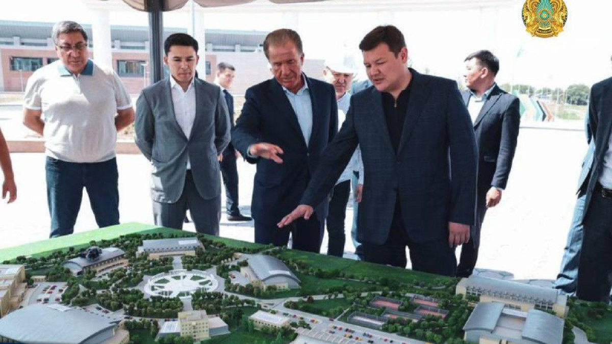 В Алматинской области завершается строительство базы олимпийской подготовки