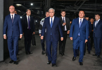 Президент проверил ход подготовки теплосетей к грядущему отопительному сезону в Экибастузе