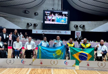 Четыре медали на международном турнире завоевали казахстанские танцоры