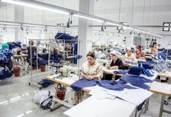 Швейная фабрика открылась в Туркестанской области