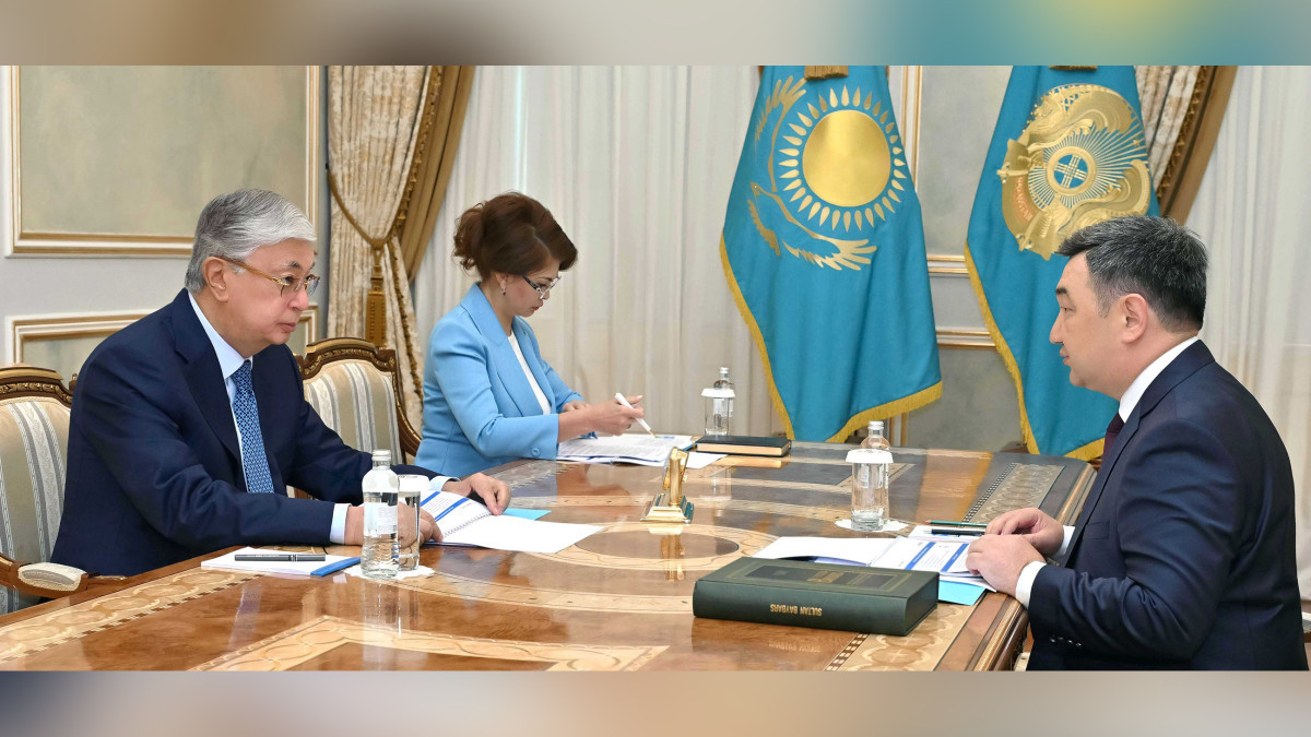 Президент принял министра информации и общественного развития Дархана Кыдырали