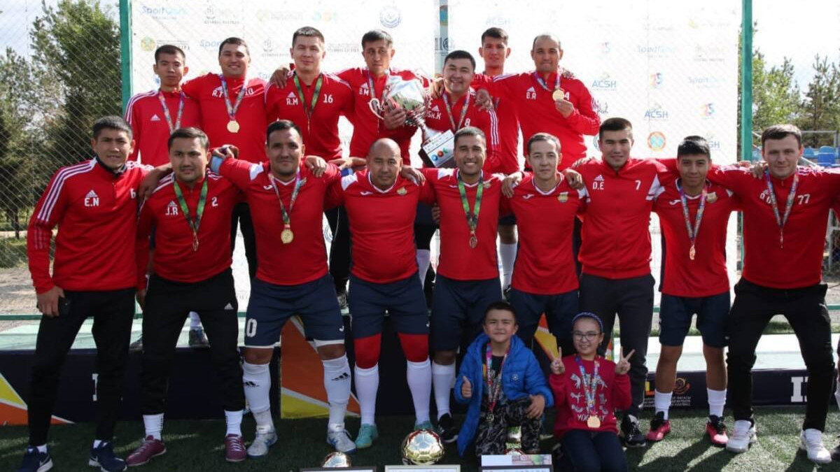 Сборная полиции по мини-футболу стала чемпионом Казахстана