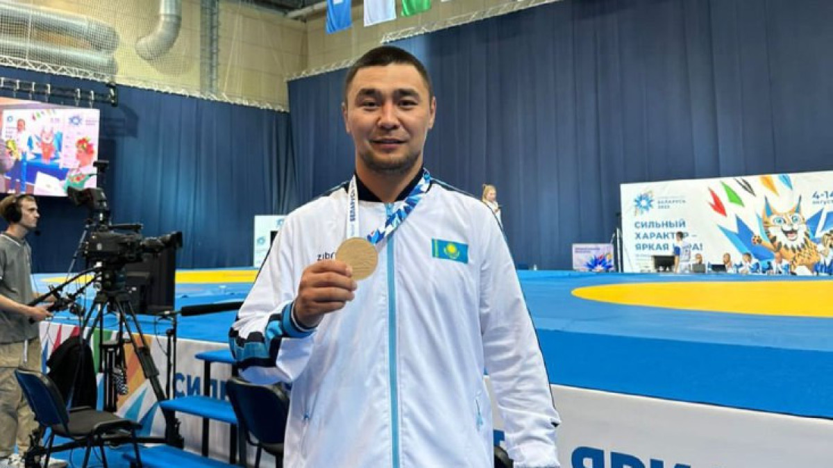 Казахстанский военнослужащий стал бронзовым призером международного турнира