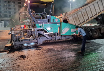 Средний ремонт проспекта Аль-Фараби в Алматы близится к завершению