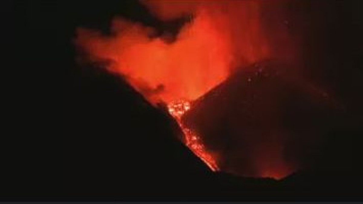 В Италии проснулся спящий вулкан Этна