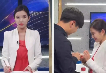 Сүйіктісі тележүргізушіге үйлену туралы ұсынысты ерекше етіп жасады