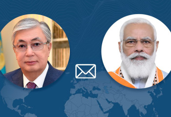 Касым-Жомарт Токаев поздравил премьер-министра Нарендре Моди с Днём Независимости Индии