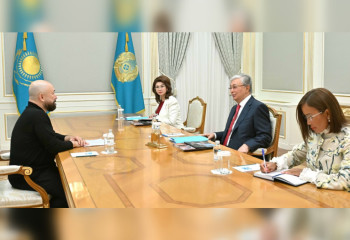 President Tokayev receives film director Timur Bekmambetov