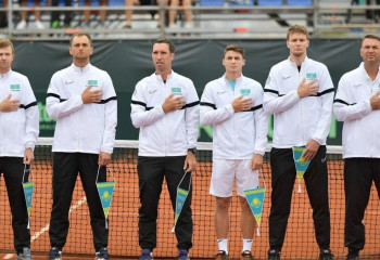 Стал известен состав сборной Казахстана в «Кубке Дэвиса»