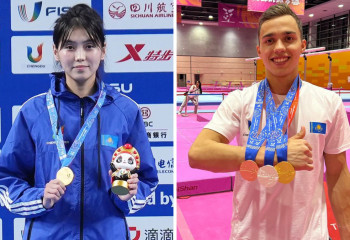 Таэквондистка Рита Бакишева и гимнаст Милад Карими завоевали золото Универсиады - 2023