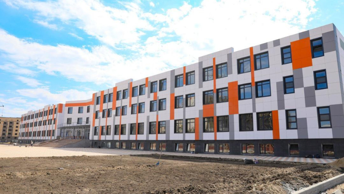 Строительство 22 школ ведется в Актюбинской области