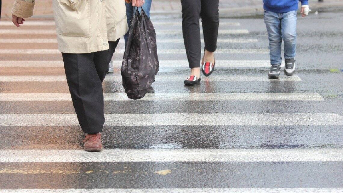 8 ДТП по вине пешеходов произошло в Акмолинской области с начала года