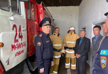 Ақмола облысында жаңа өрт сөндіру бекеті ашылды