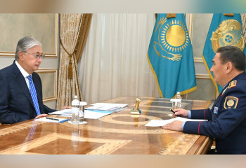 Мемлекет басшысы ішкі істер министрін қабылдады