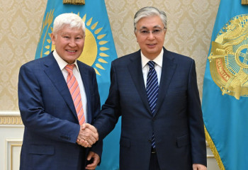 Тоқаев Ұлттық ғылым академиясының вице-президенті Асқар Жұмаділдаевты қабылдады