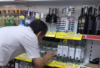 На 1,8 млн изъят из незаконного оборота алкоголь в Туркестанской области