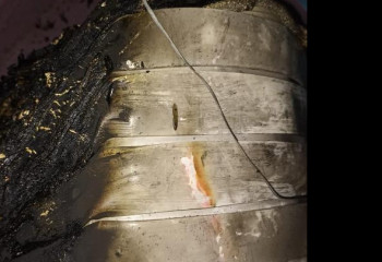 Девятиэтажка чуть не сгорела из-за электросушилки в ВКО