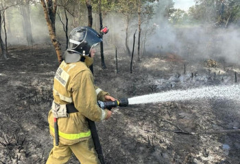 Науырзым қорығындағы орман өрті сөндірілді
