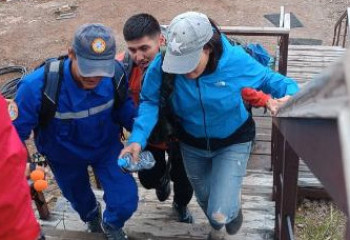 Алматы тауларында Кореядан келген турист құтқарылды