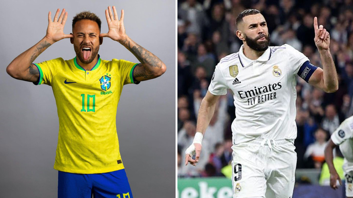  instagram.com/neymarjr / instagram.com/karimbenzema 