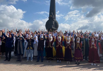 Ата заң күні: елордада ардагерлер арнайы флэшмоб өткізді