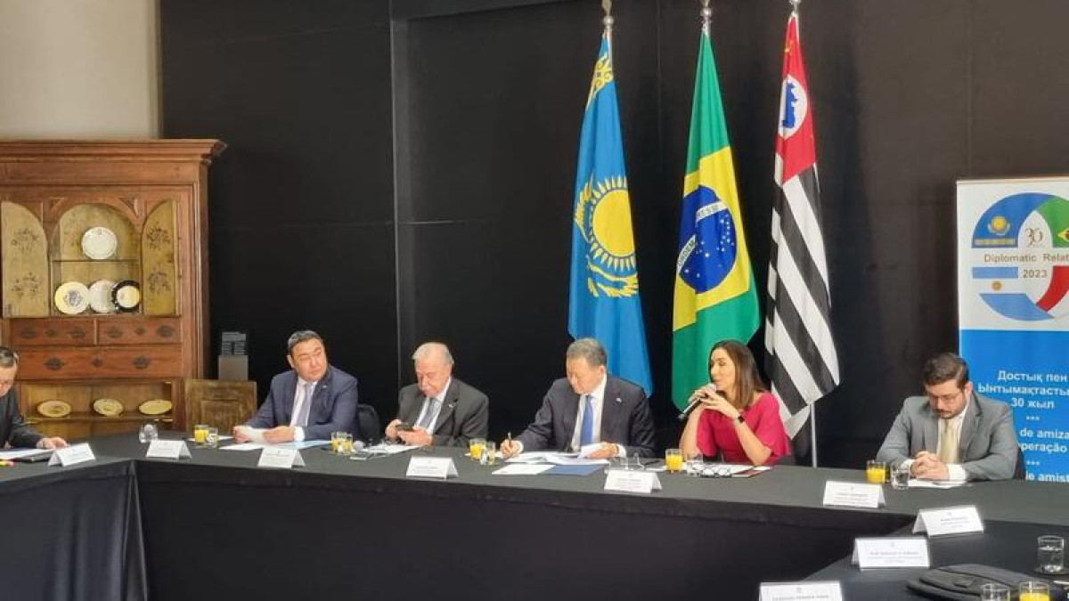 Казахстан и Бразилия укрепляют торгово-инвестиционное сотрудничество