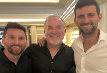 Новак Джокович АҚШ-та Лионель Мессимен кездесті