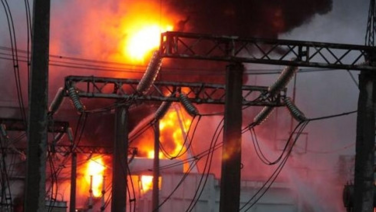 9 сел в Карагандинской области остались без света из-за пожара на подстанции