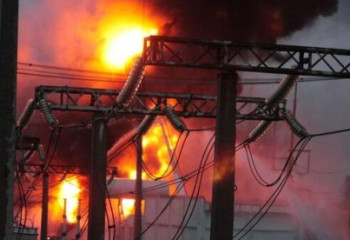 9 сел в Карагандинской области остались без света из-за пожара на подстанции