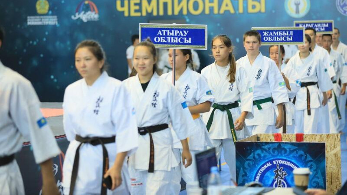Чемпионат Казахстана по Киокушинкай-кан каратэ проходит в Актобе